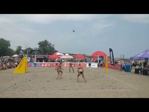 WBV Nationals Bansley/Bukovec vs Belanger/Monkhouse 8/20/23 Women's Gold Finals (Game 1)