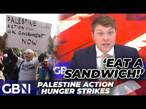 'FARCICAL' Palestine Action radicals hunger strike over delayed trials - 'Eat a sandwich!'
