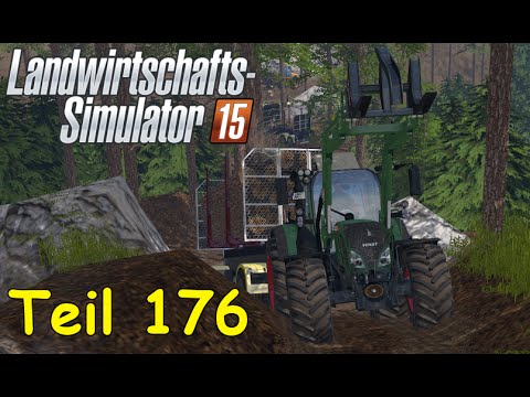 Let's Play LS15 Forstwirtschaft Teil 176 - BAUMSTÄMME VERLADEN [The Alps] | Liongamer1