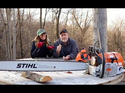 #684 Wicked Sharp! Can you learn to hand file your chainsaw from a YouTube video? Yes you can!