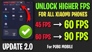 How to enable 60 FPS Redmi note 9s | How to Enable higher FPS For All Xiaomi phones😱| UNLOCK 90 FPS🔥