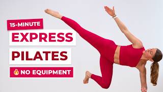 Express 15-Minute Mat Pilates Workout | No Repeats, Full Body