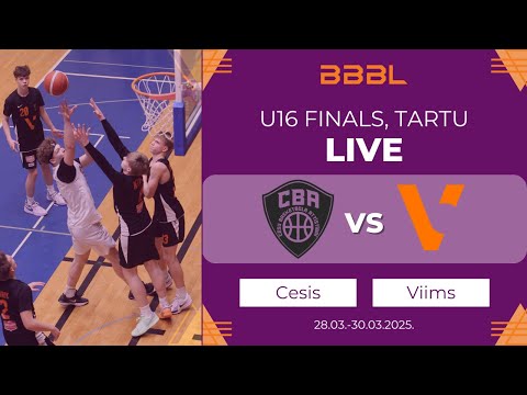 Cēsis 2009 vs KK Viimsi 2009 | BBBL Boys U16 Final Stage | Group Phase