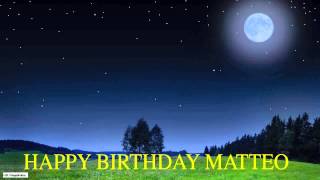 Matteo  Moon La Luna - Happy Birthday