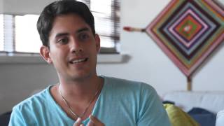 Patrycia Travassos entrevista Matias de Stefano no Rio de Janeiro