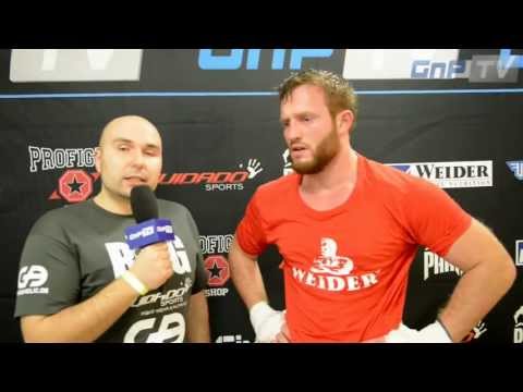 Get In The Ring 10 - Chris Jührs nach seinem Punkterfolg gegen Goran Vidakovic