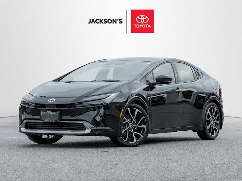 2026 Toyota Prius Plug-In Hybrid XSE Premium Auto in Midnight Black Metallic for sale at Jackson's Toyota in Barrie, ON