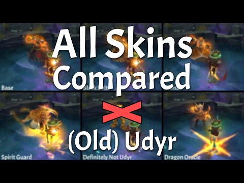 Every Old UDYR Skin Compared!