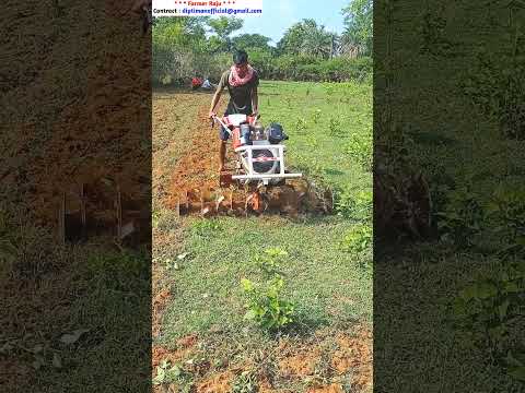 Best power tiller for hard soil #farming