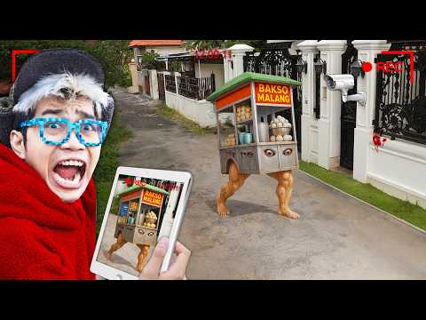 CCTV Merekam Bakso Malang Misterius di Depan Rumahku!!! Semua Warga Panik!!!