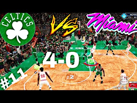 NBA2K21 NEXT-GEN Mycareer Ep.11 Sweeping The Boston Celtics