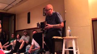 Mike Doughty - Busting Up a Starbucks (clip) - Living Room Tour in a Basement - Harrisburg, Pa
