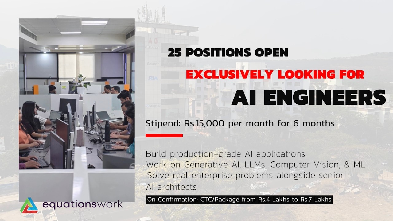 Uplift AI 2026 | Equations Work Internship