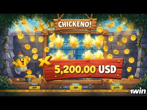 Finally nailed Chickeno on 1win. #1win