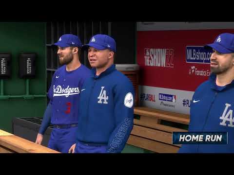 MLB The Show 22 - (City Connect Uniforms) Los Angeles Dodgers vs Washington Nationals