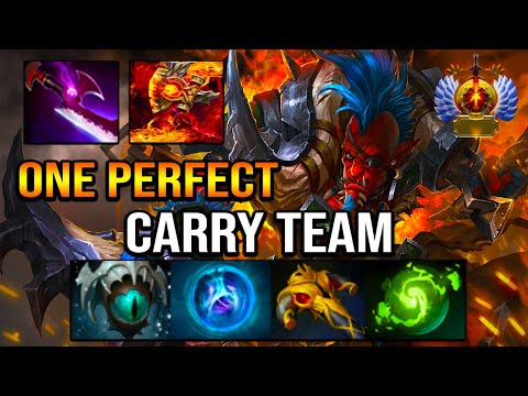 [ Troll Warlord ] ONE PERFECT CARRY TEAM - INTENSE TEAM FIGHT - DOTA 2 GAMEPLAY