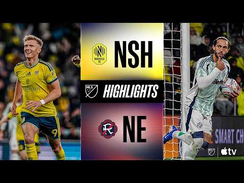 Nashville SC vs. New England Revolution | Full Match Highlights