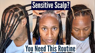 How To Wash Braids | No Edge Control | No Re-Braiding