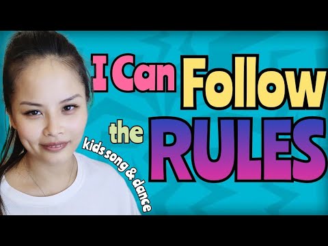 I Can Follow the Rules Song with Actions
