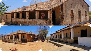 3 CASARÕES ANTIGOS CENTENARIOS UMA ARQUITETURA DO SERTÃO VEJA POÇO DA ONÇA MIRAIMA CE,
