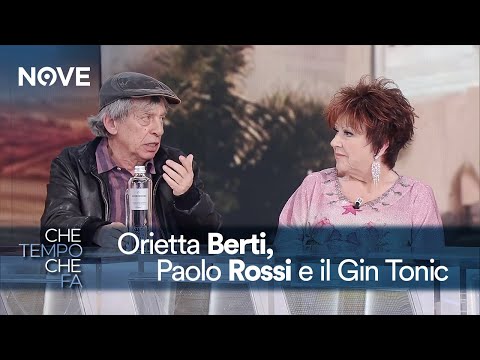Orietta Berti e Paolo Rossi e il rapporto con il gin tonic | Che tempo che fa