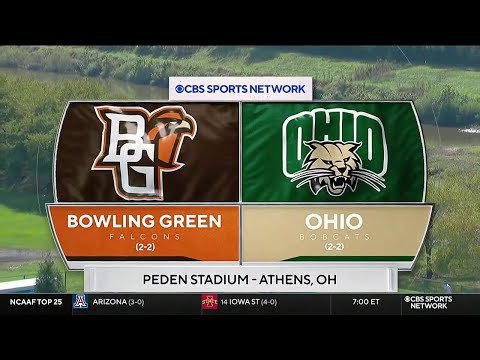 NCAA Football 2025: Bowling Green at Ohio