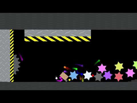 Shutter Crush 2 - Survival Marble Race in Algodoo