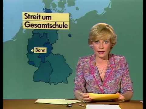 tagesschau 20 Uhr - mit Dagmar Berghoff | 27.05.1982 | ARD