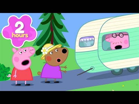 Caravan on the LOOSE! 🚐 Daddy Pig Gets TRAPPED! | Peppa Pig Full Episodes | 2 Hours of Kids Cartoons