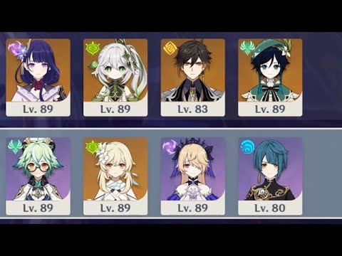 archons x sucrose hyperbloom | 3.2 (3.1) spiral abyss floor 12 full clear (9 stars)