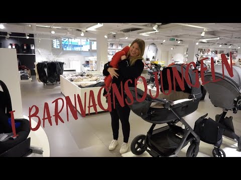 GRAVID VECKA 14: Tittar på barnvagn