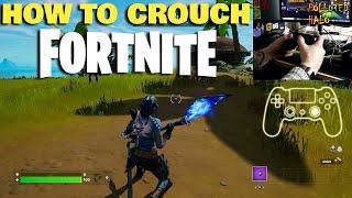 How To CROUCH In FORTNITE