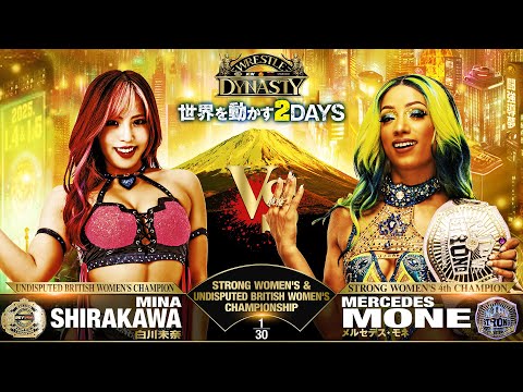 New Japan Announces Winner of Mina Shirakawa vs. AZM Will Face Mercedes Mone at NJPW Resurgence