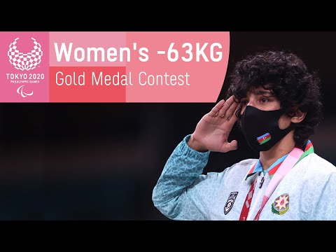 Phenomenal Performance from Huseynova 🇦🇿  | Womens -63KG | Gold Medal Contest|Tokyo 2020 Paralympics