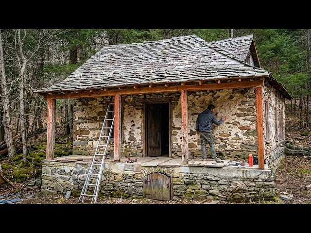 Man restored an abandoned house in the forest from 1957 into his dream home.