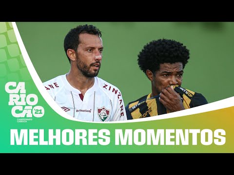 FLUMINENSE 2X3 VOLTA REDONDA - MELHORES MOMENTOS - CARIOCÃO 2021