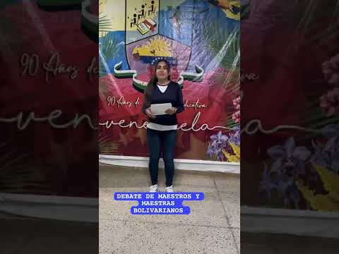 JORNADA DE DEBATE DEL MOVIMIENTO DE MAESTRAS Y MAESTROS BOLIVARIANOS MUNICIPIO MAUROA - FALCÓN.