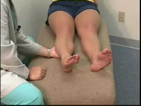 Pathological Reflexes Gordon's Sign