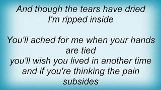 Tasmin Archer - Ripped Inside Lyrics