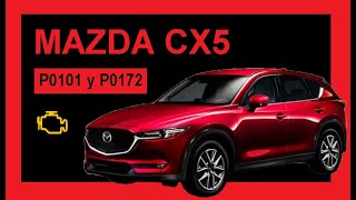 P0101 y P0172 mazda CX5 diagnostico y reparación