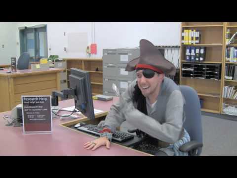 Pirates at the Research Help Desk Video