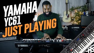 Video thumbnail for Yamaha YC61 Stage Keyboard and Drawbar Organ | JUST PLAYING by GAK