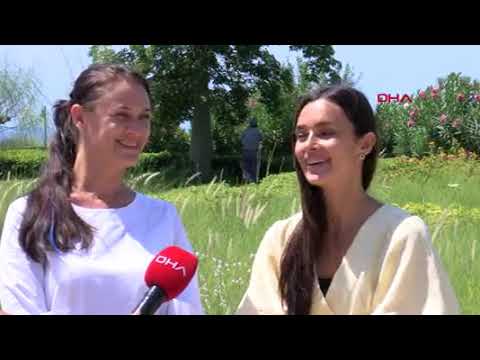 antalya konser icin geldigi antalya da klip cekti