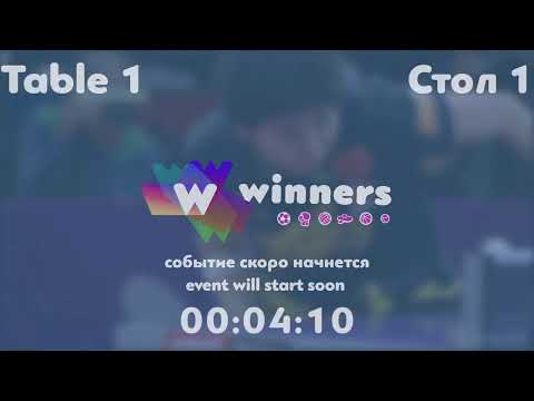 WINners League 04.07.21 Inozemtsev Vadim - Tatarnikov Vladimir  20:00