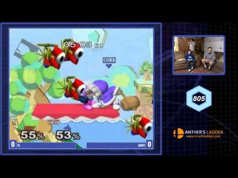 Melee @ Michael's #9: Singles Grand Finals - YL (Fox) vs ARMY (Ice Climbers)