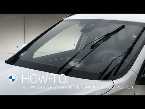 How-to: Putting the Windscreen Wipers of Your BMW in Fold-Out Position