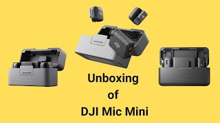 Unboxing the all-new DJI Mic Mini for Youtube Tutorials