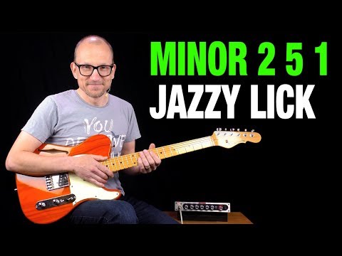 Minor 2-5-1 Jazz Fusion Lick