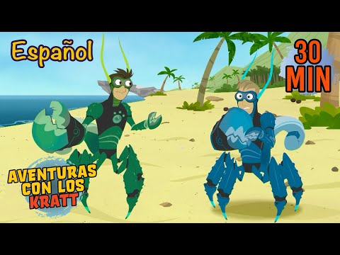 Cangrejos en la Playa | Animales de Vacaciones | Animaciones para Niños | Aventuras con los Kratt