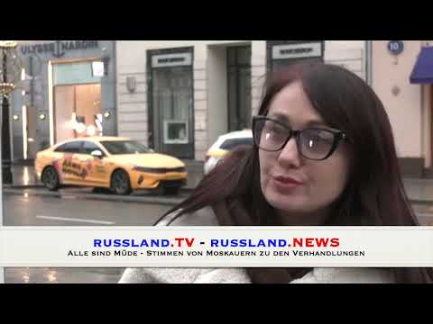 Alle sind Müde –  Stimmen von Moskauern zu den Verhandlungen